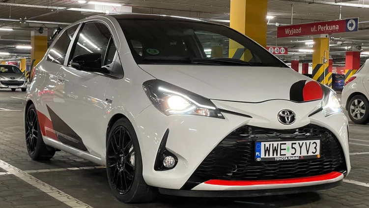 Toyota Yaris cena 77500 przebieg: 20000, rok produkcji 2017 z Warszawa małe 92